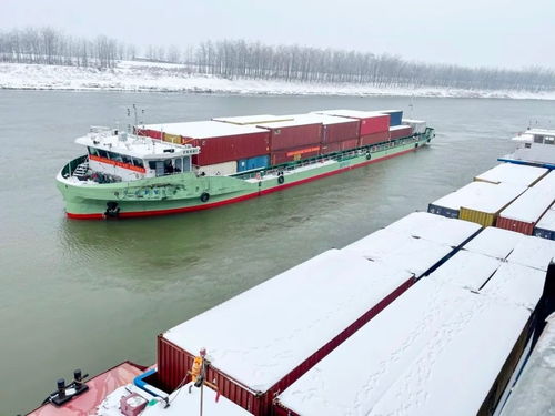 純電動集裝箱船,來仙桃了