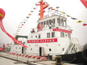 天津港 大沽輪2 號拖輪首航 服務5萬噸級船舶中國港口官網