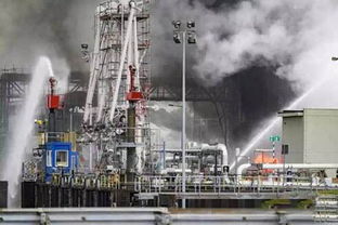 工廠爆炸造成多人死傷,現場黑煙滾滾