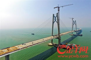 港珠澳大橋主體橋梁昨日全線貫通 天塹即將變通途