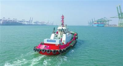 天津港獲全國首批港作拖輪行業 智能船舶 權威認證