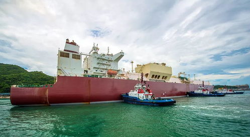 里程碑時刻 中國第一個大型lng樞紐港正式運營,鹽田拖輪公司 保駕護航