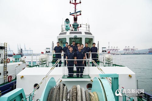 從水手成長為 巨輪領路人 他是山東港口青島港的拖輪專家