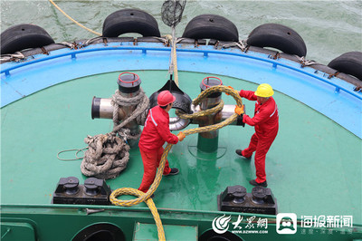 一季度作業1051.7小時!渤海灣港輪駁公司喜迎首季開門紅