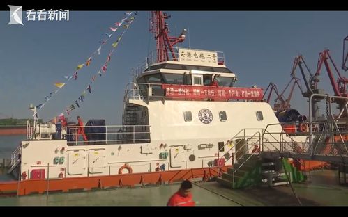 我國自主建造 馬力最大純電拖輪交付使用