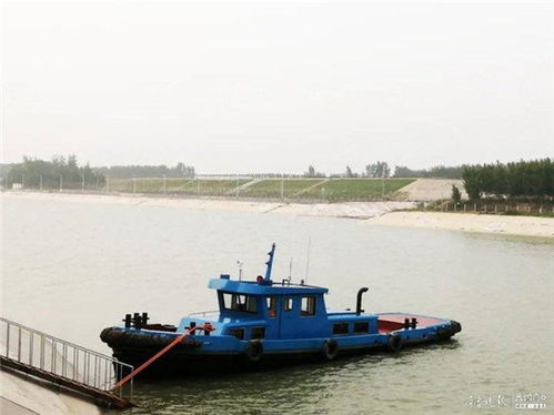梁山港港航運行添 利器 ,港內交通艇順利到港