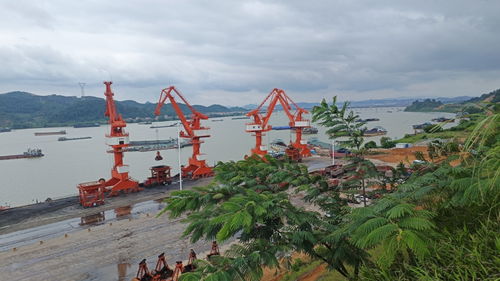 廣西梧州翅冀鋼鐵廠 赤水港三期 碼頭投入使用了