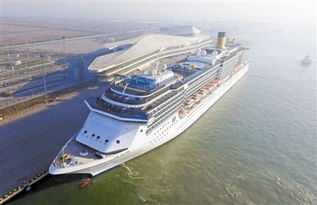 圖文 天津港2015年接待郵輪97艘次