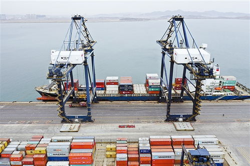 遼港集團今年首條外貿集裝箱航線開通運營