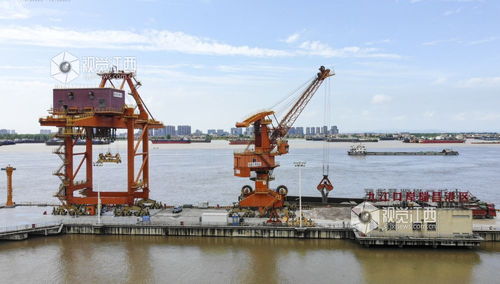 江西瑞昌 港口碼頭運營忙
